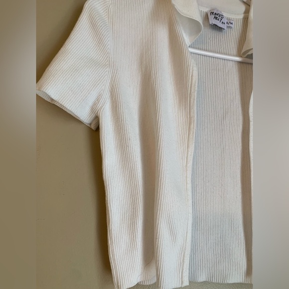 Princess polly mini cardigan sweater ribbed cropped white
Size s/m - Picture 2 of 7
